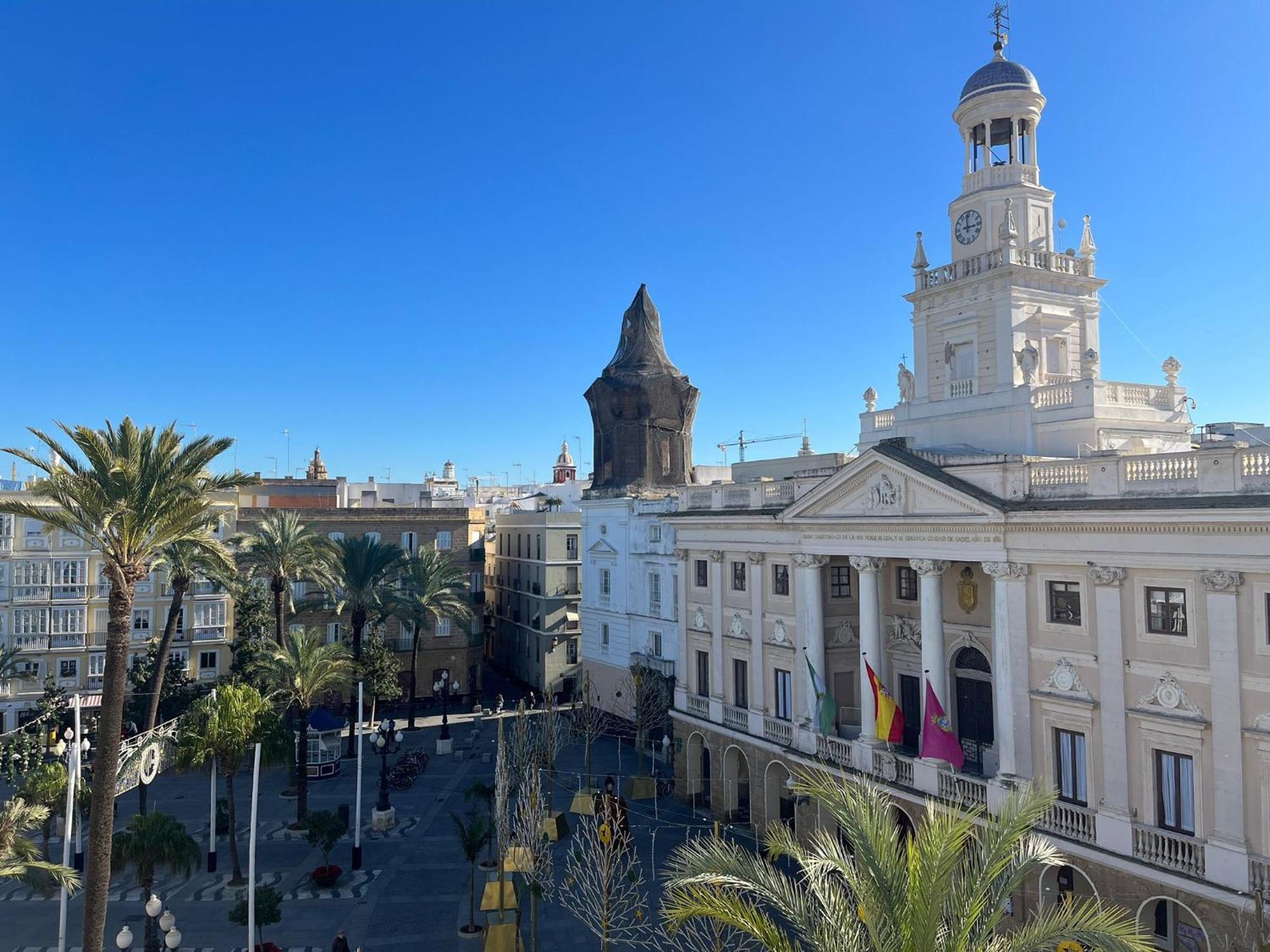 Penthouse La Plaza En Cadiz Centro Grupo Ac Gestion Apartment Exterior photo